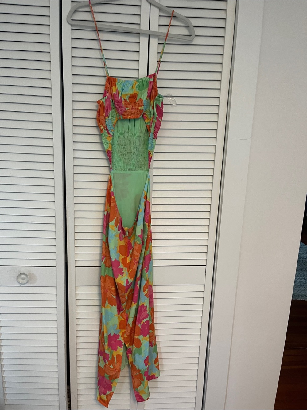 Sabo NWT Floral Adelina Midi Dress Sz XS - Picture 6 of 6